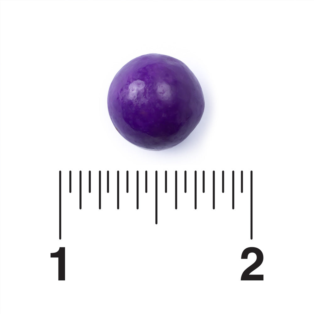 Purple Gumballs Grape Flavored 1in