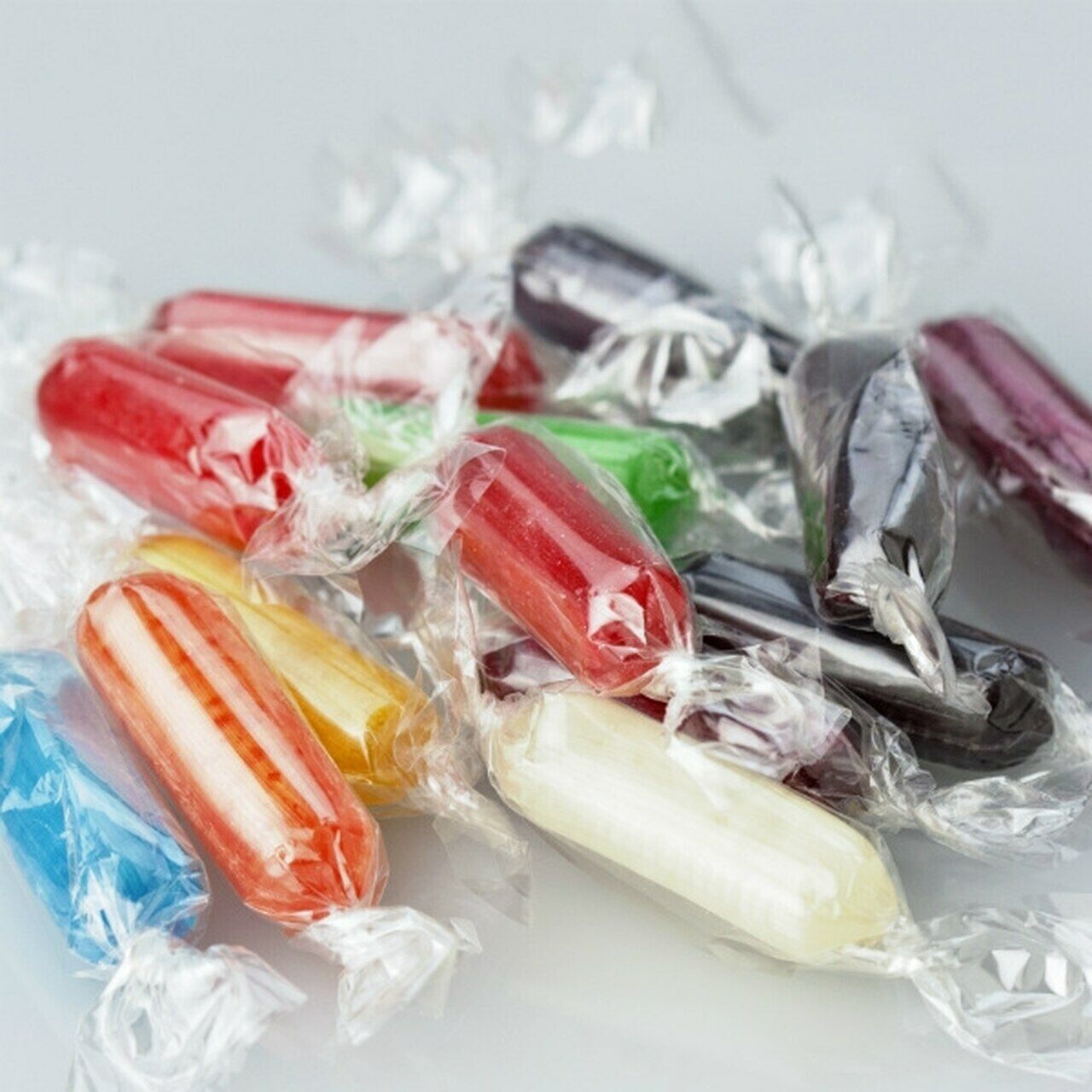 Crystal Rods Assorted Flavors Wrapped