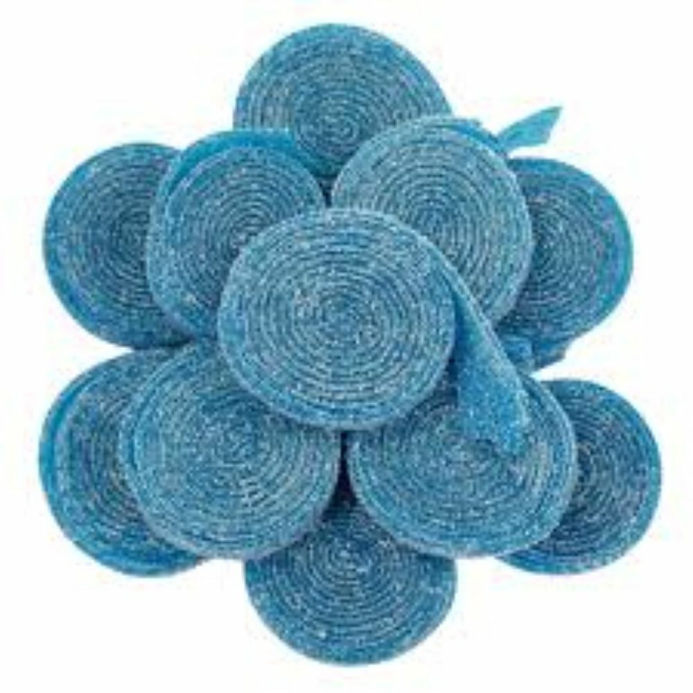 Clever Candy Berry Blue Sour Rolled Belts