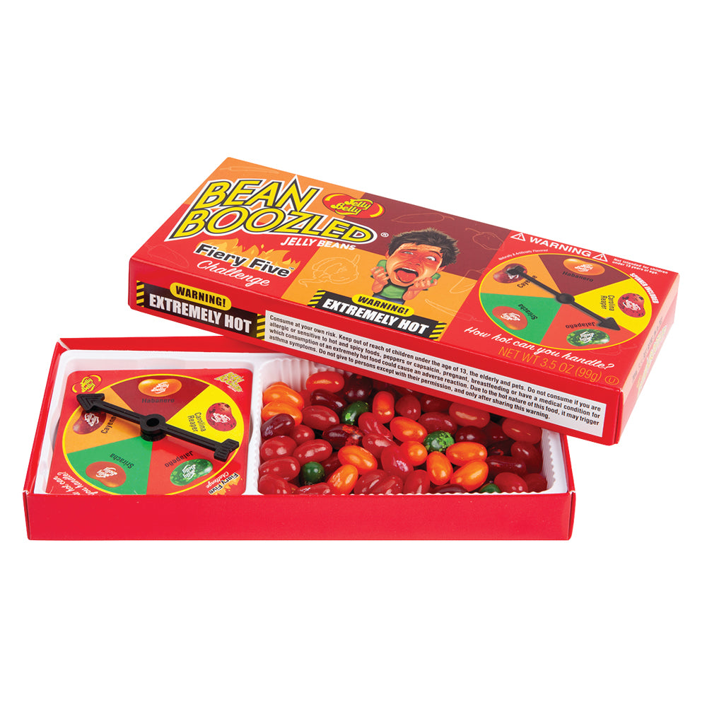 BeanBoozled Fiery Five 3.5 oz Spinner Gift Box