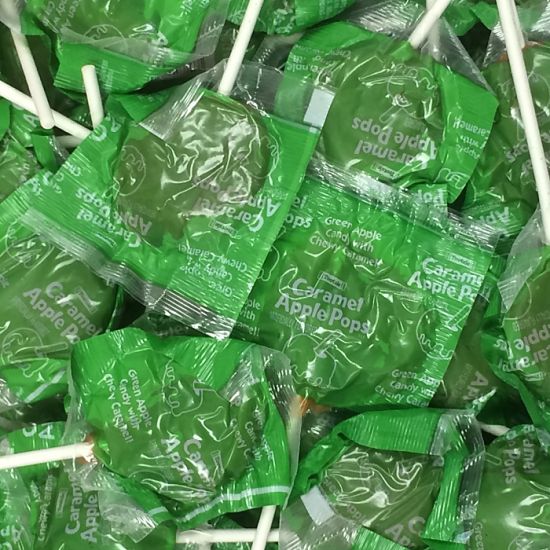 Caramel Apple Pop Lollipops