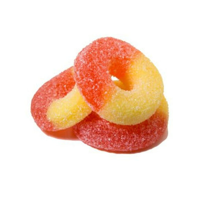 Clever Candy Gummy Peach Rings