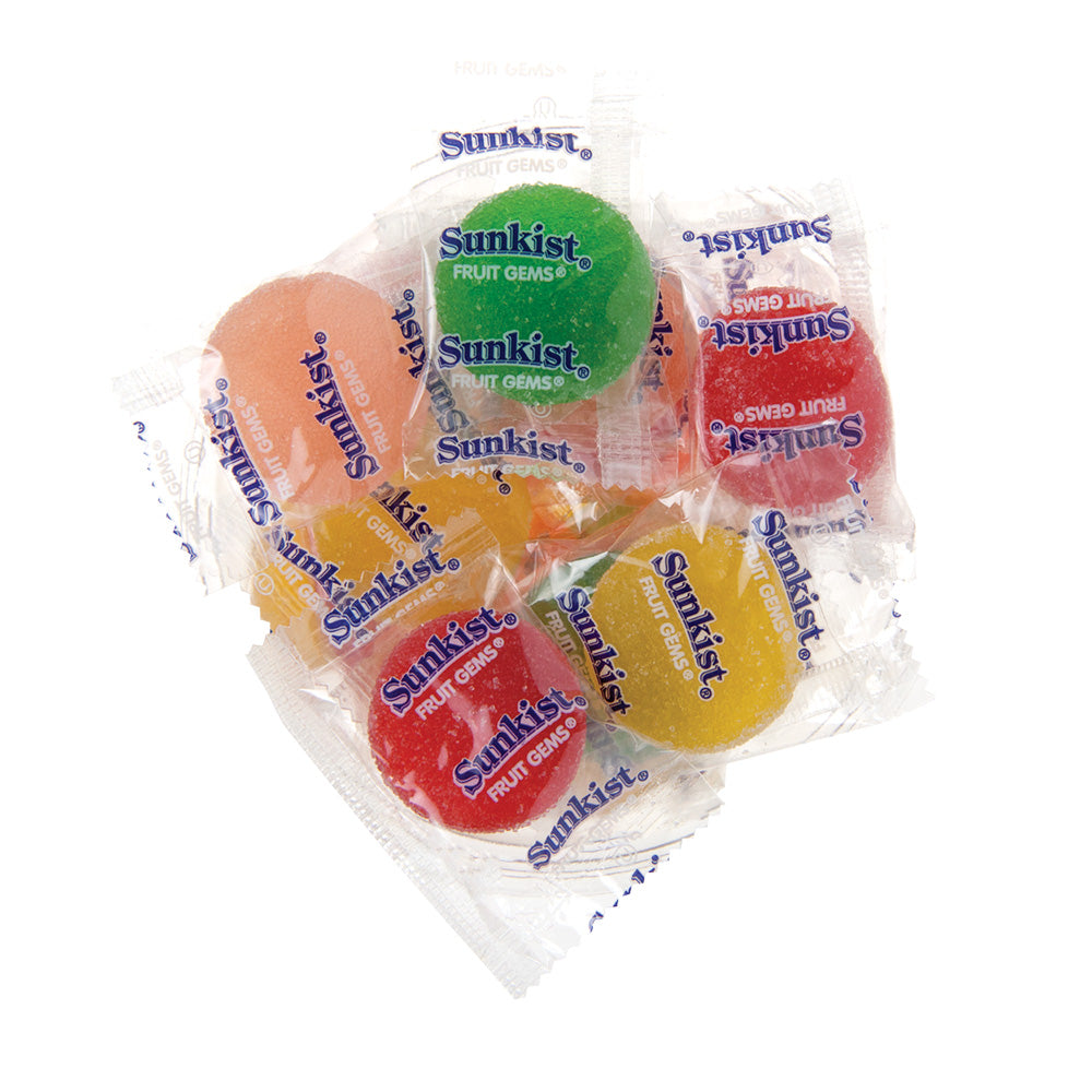 Wrapped Sunkist Fruit Gems