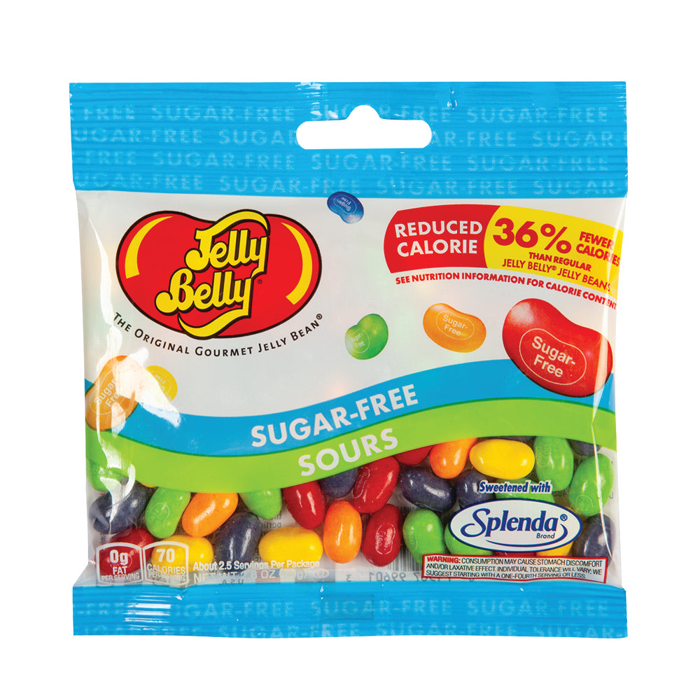 Sugar-Free Jelly Beans Sours - 2.8 oz Bag