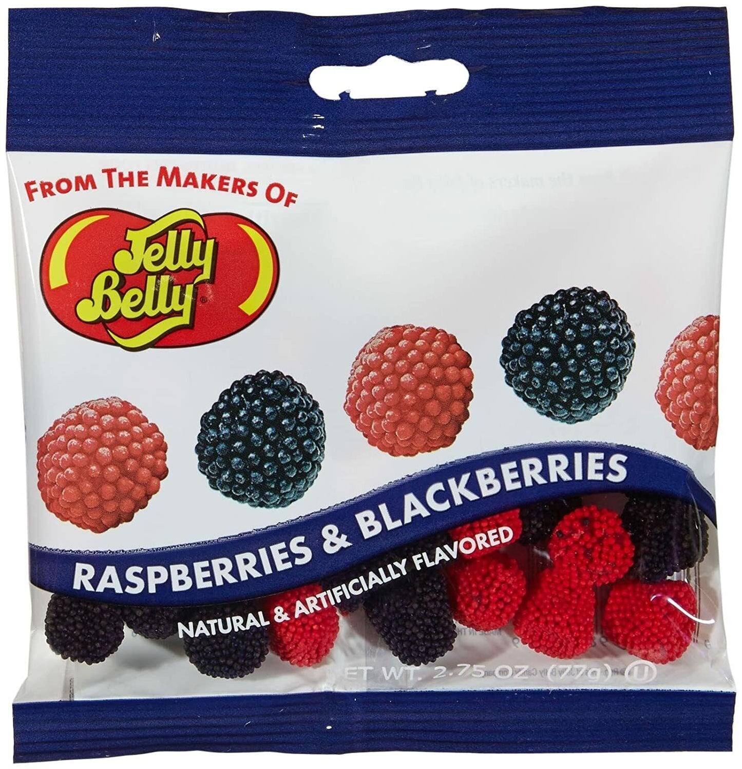 Raspberries And Blackberries Jelly Belly Bag