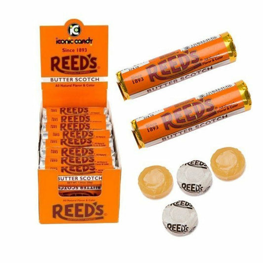 Reed's Butterscotch Hard Candy 7 Pc 1.01 Oz Roll