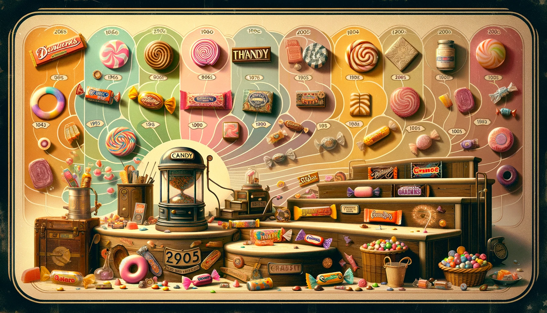 The Sweet Evolution of Candy Through the Decades