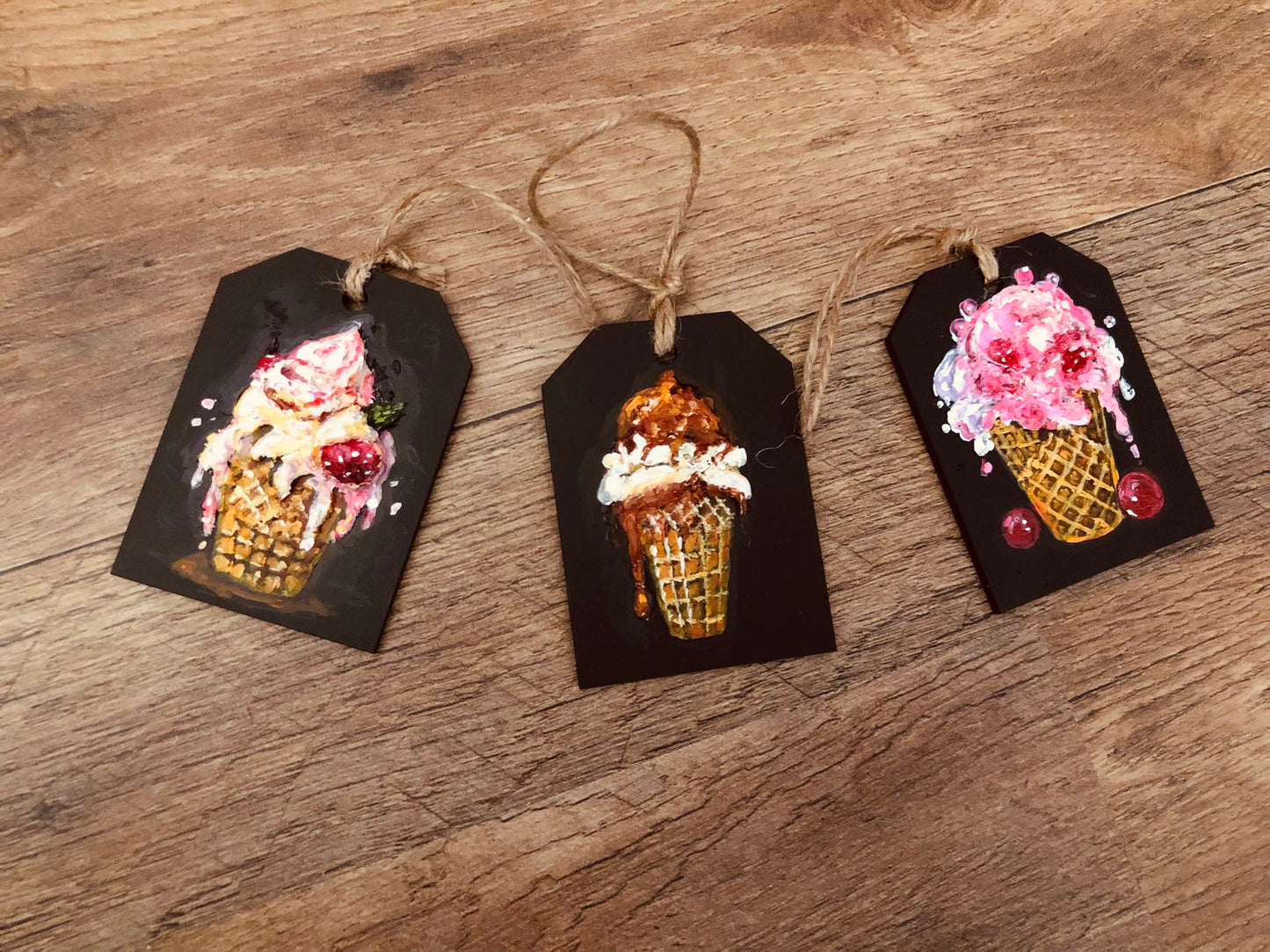 Ice cream 3D Handmade Hanging Decor🍦
