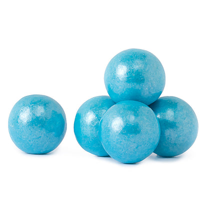 Shimmer Powder Blue Gumballs Tutti Frutti Flavored 1in