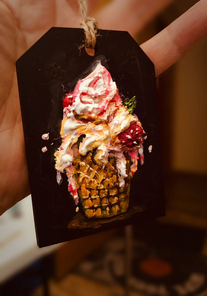 Ice cream 3D Handmade Hanging Decor🍦