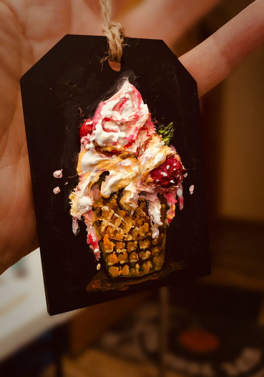 Ice cream 3D Handmade Hanging Decor🍦