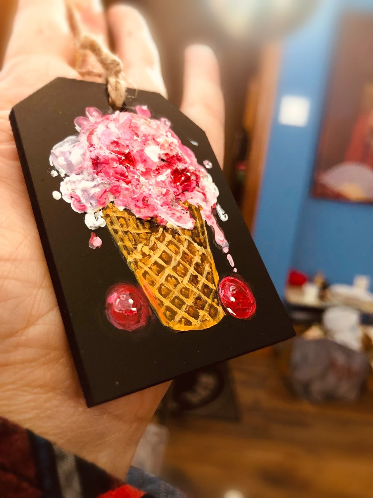 Ice cream 3D Handmade Hanging Decor🍦