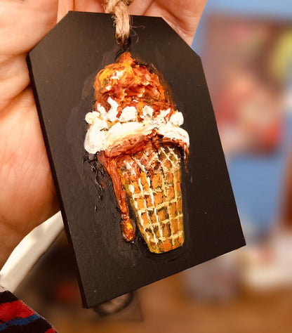 Ice cream 3D Handmade Hanging Decor🍦