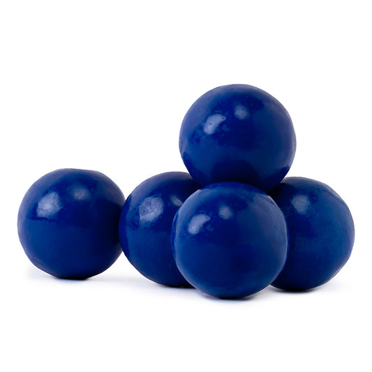 Royal Blue Gumballs Blue Raspberry Flavored 1in