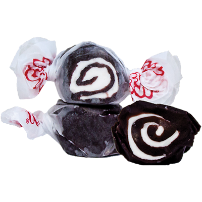 Licorice Swirl Salt Water Taffy