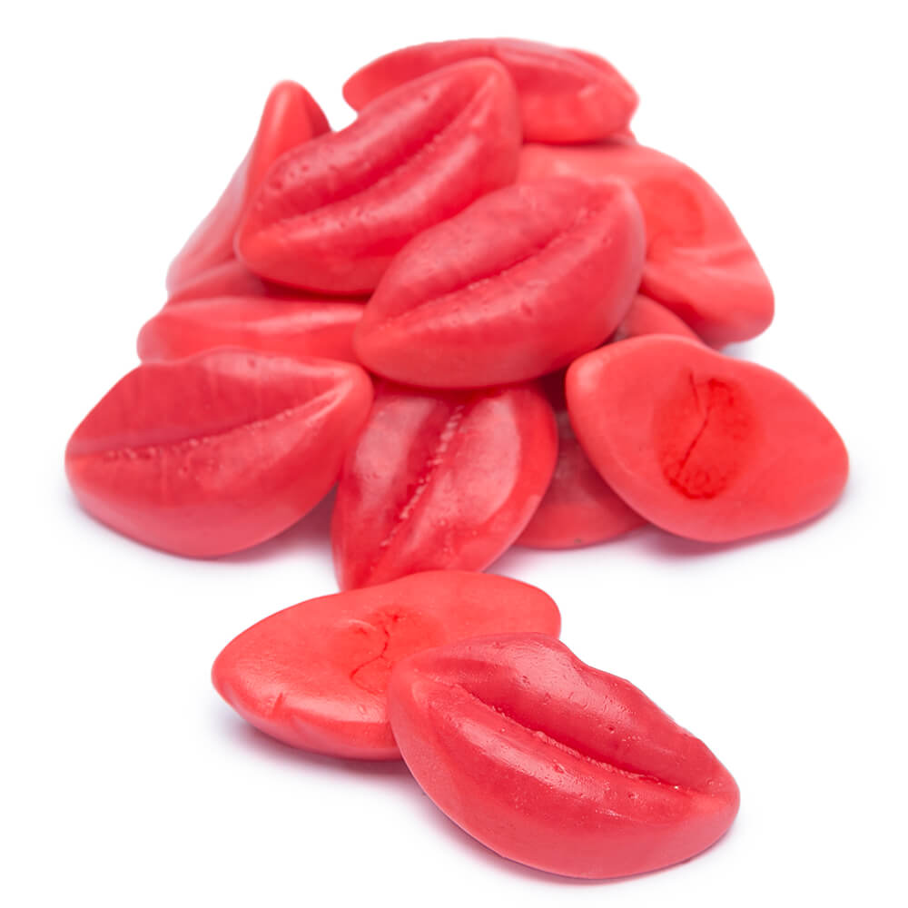 Vidal Gummy Strawberry Filled Puffy Lips