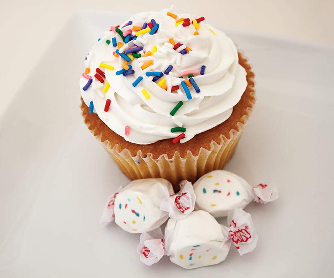 Frosted Cupcake Salt Water Taffy