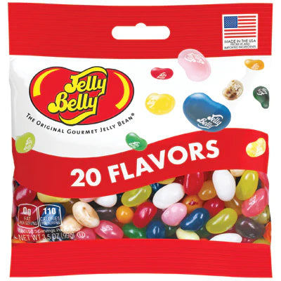 20 Assorted Jelly Bean Flavors 3.5 oz Grab & Go® Bag