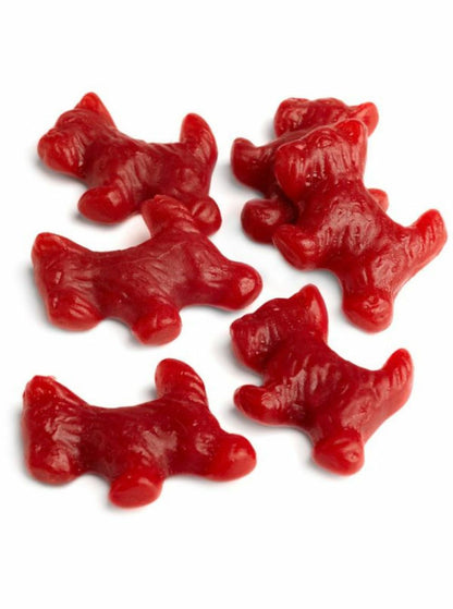 Red Licorice Scottie Dogs Bag