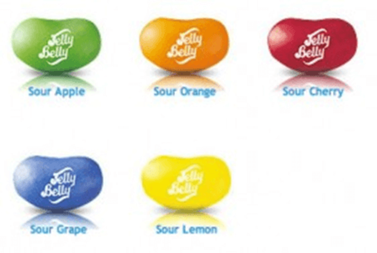 Sours Jelly Beans 3.5 oz Grab & Go® Bag