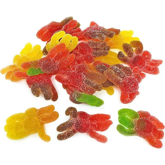 Gummy Hairy Spiders