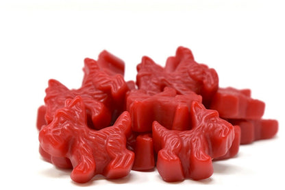 Red Licorice Scottie Dogs