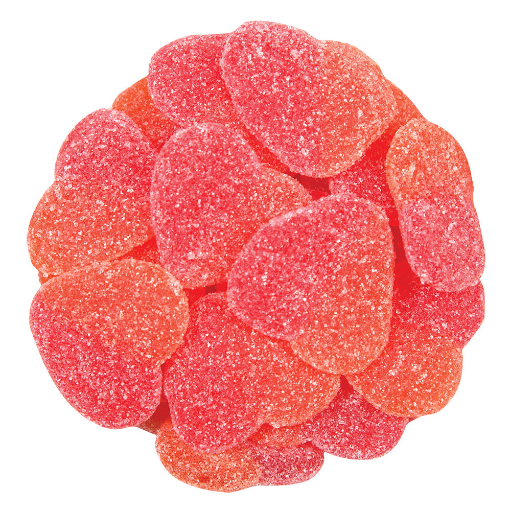 Clever Candy Sour Peachy Hearts