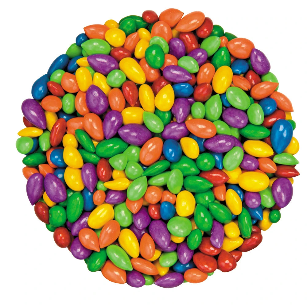 Sunbursts Rainbow Candy Coated Chocolatey Covered Sunflower Seeds