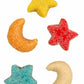 Clever Candy Gummy Glitter Sour Stars And Moons