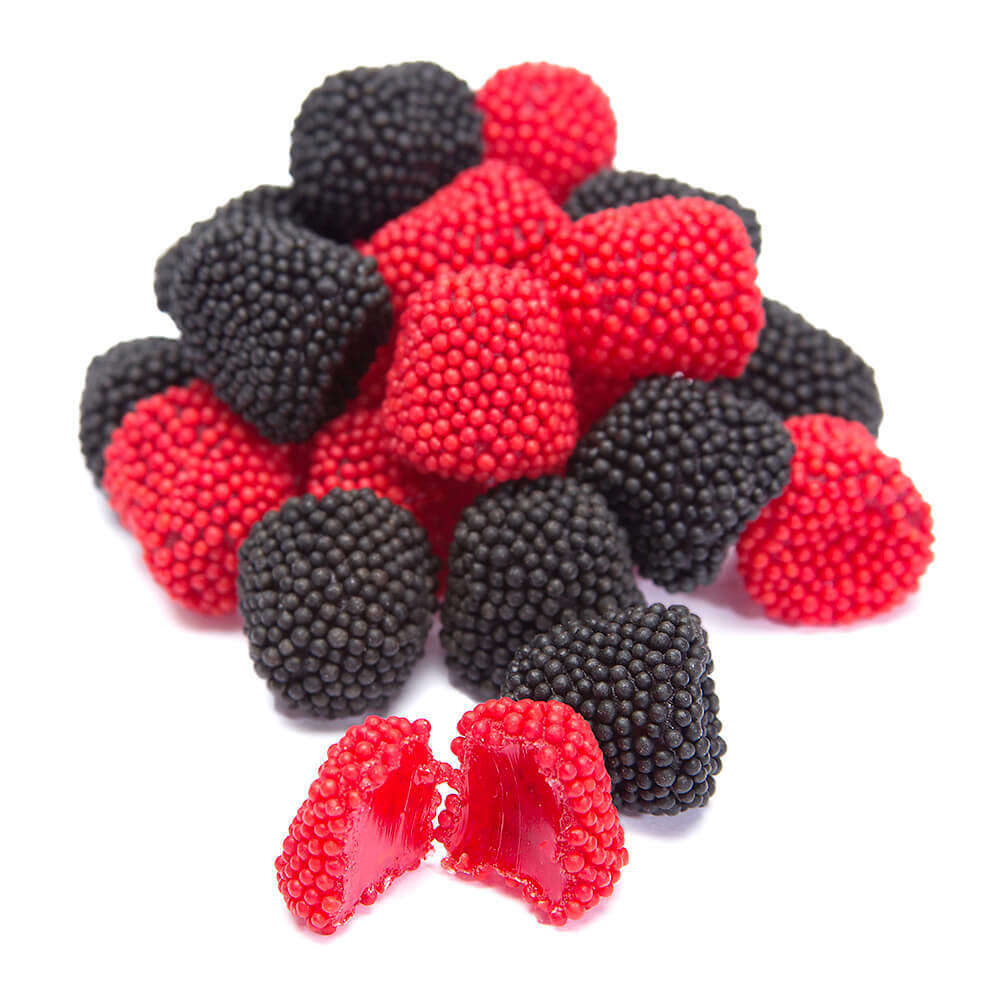 Raspberries And Blackberries