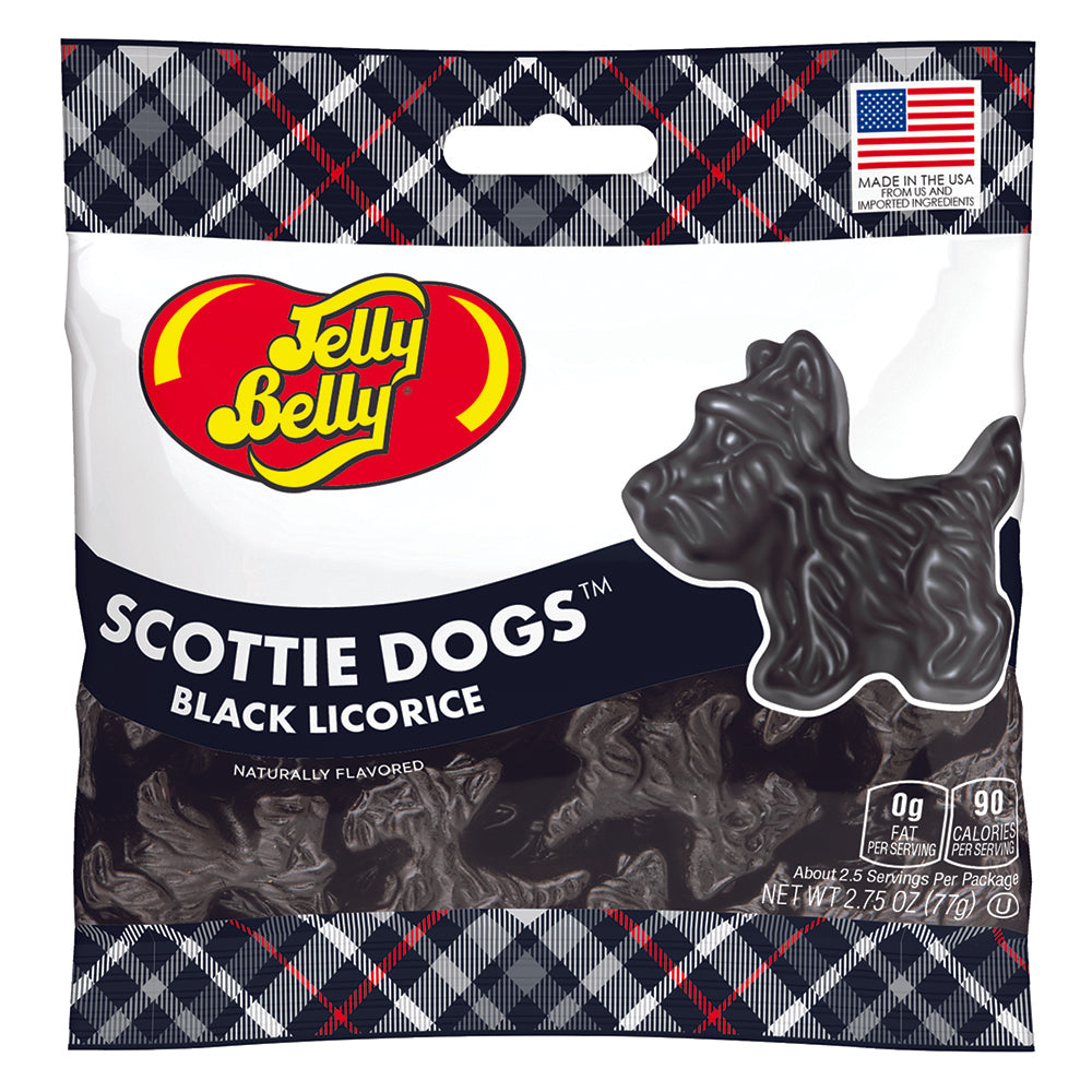 Black Licorice Scottie Dogs Bag